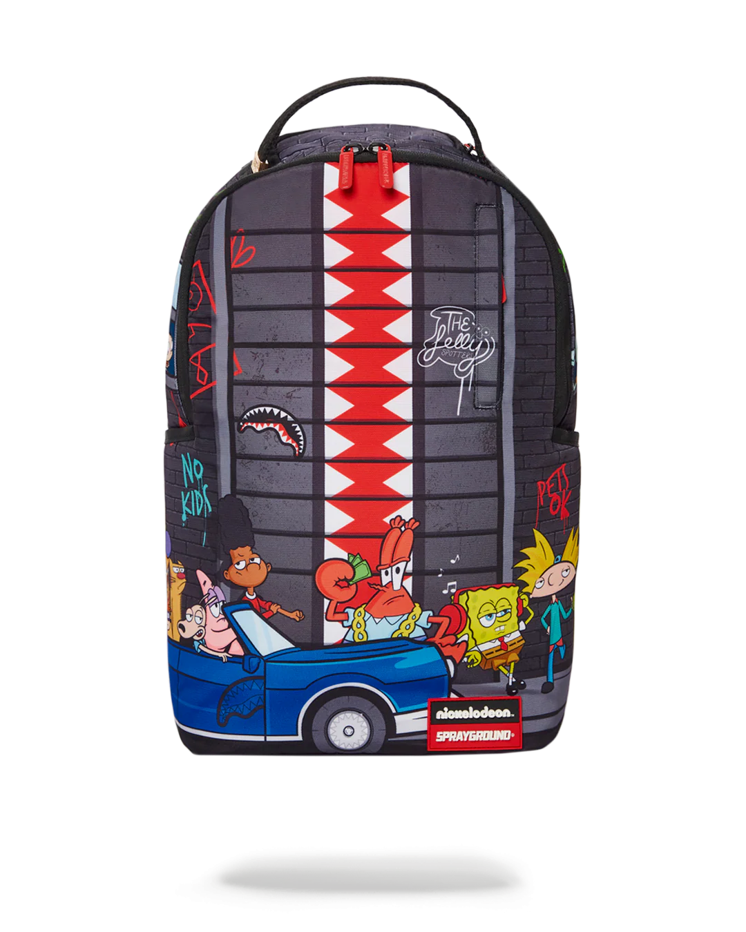 90s NICK VERTICAL SHARK BACKPACK (DLXR)