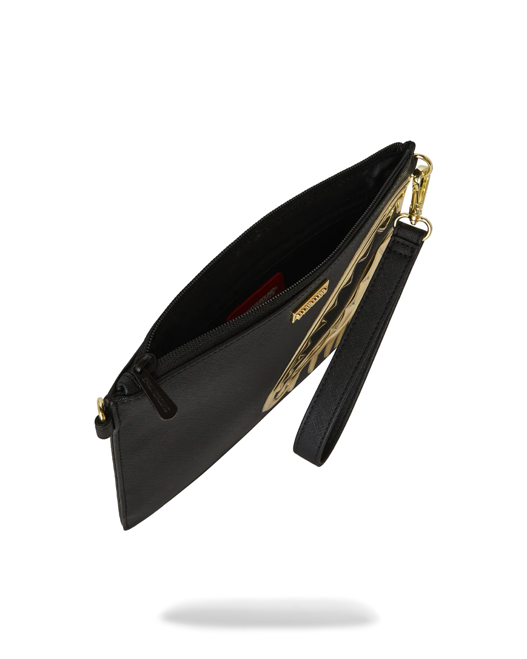 GOLDHEART SHARK DRIP CROSSOVER CLUTCH