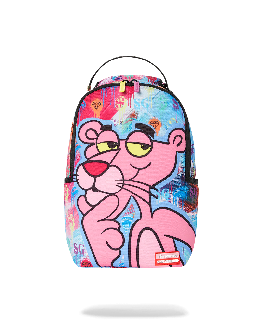 SMALL BACKPACK: PINK PANTHER ART CLASS