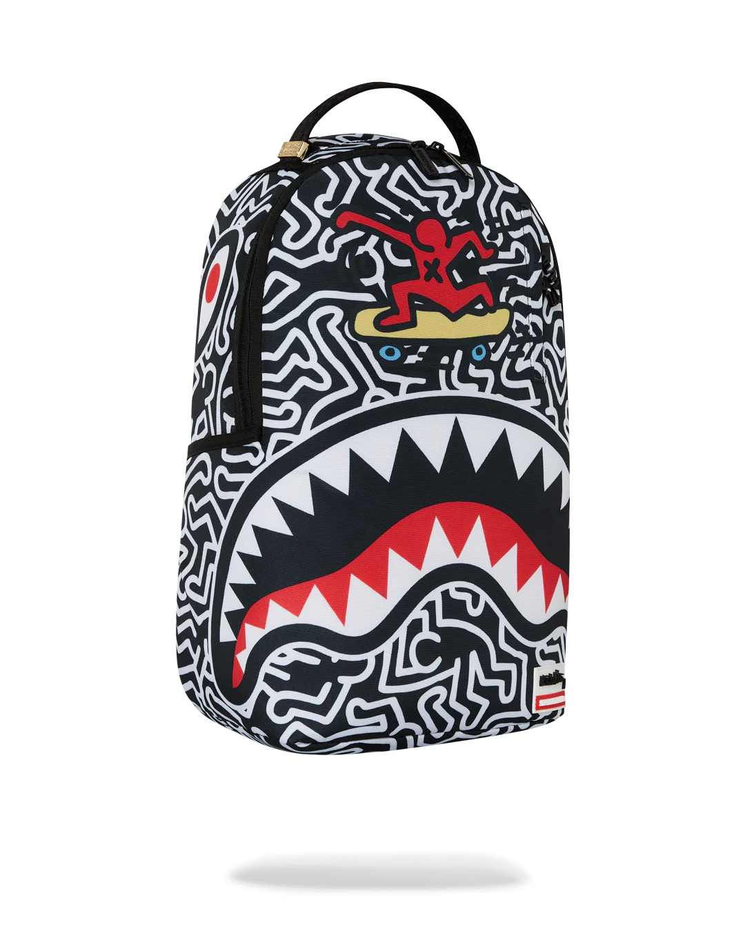 KEITH HARING SKATER SHARK DLXSR BACKPACK