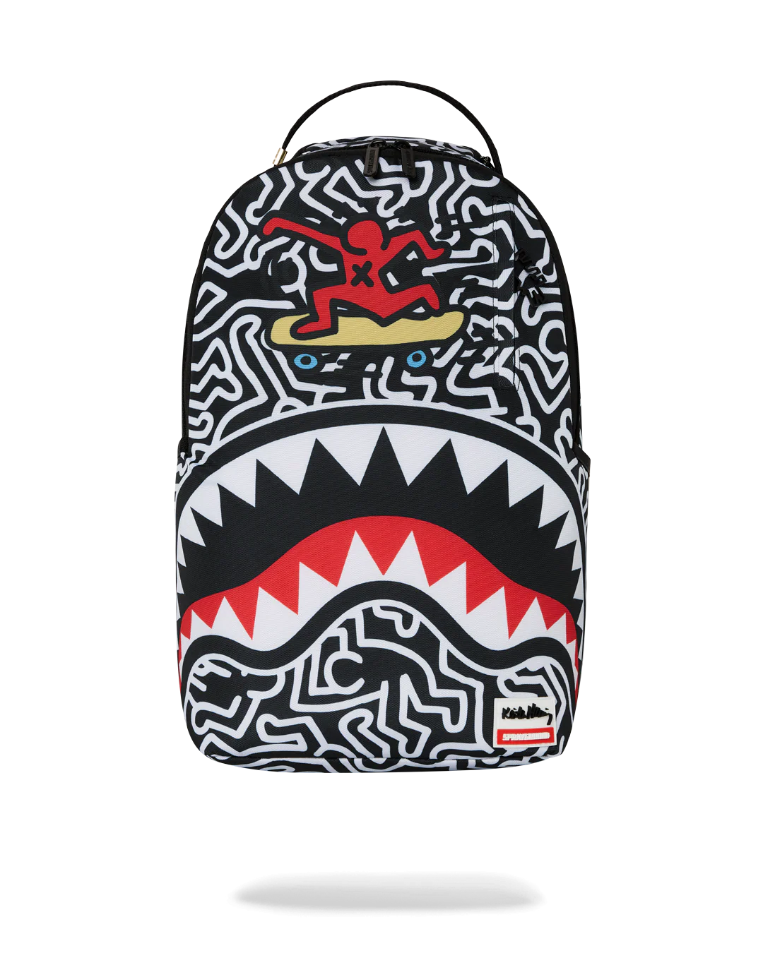 KEITH HARING SKATER SHARK DLXSR BACKPACK