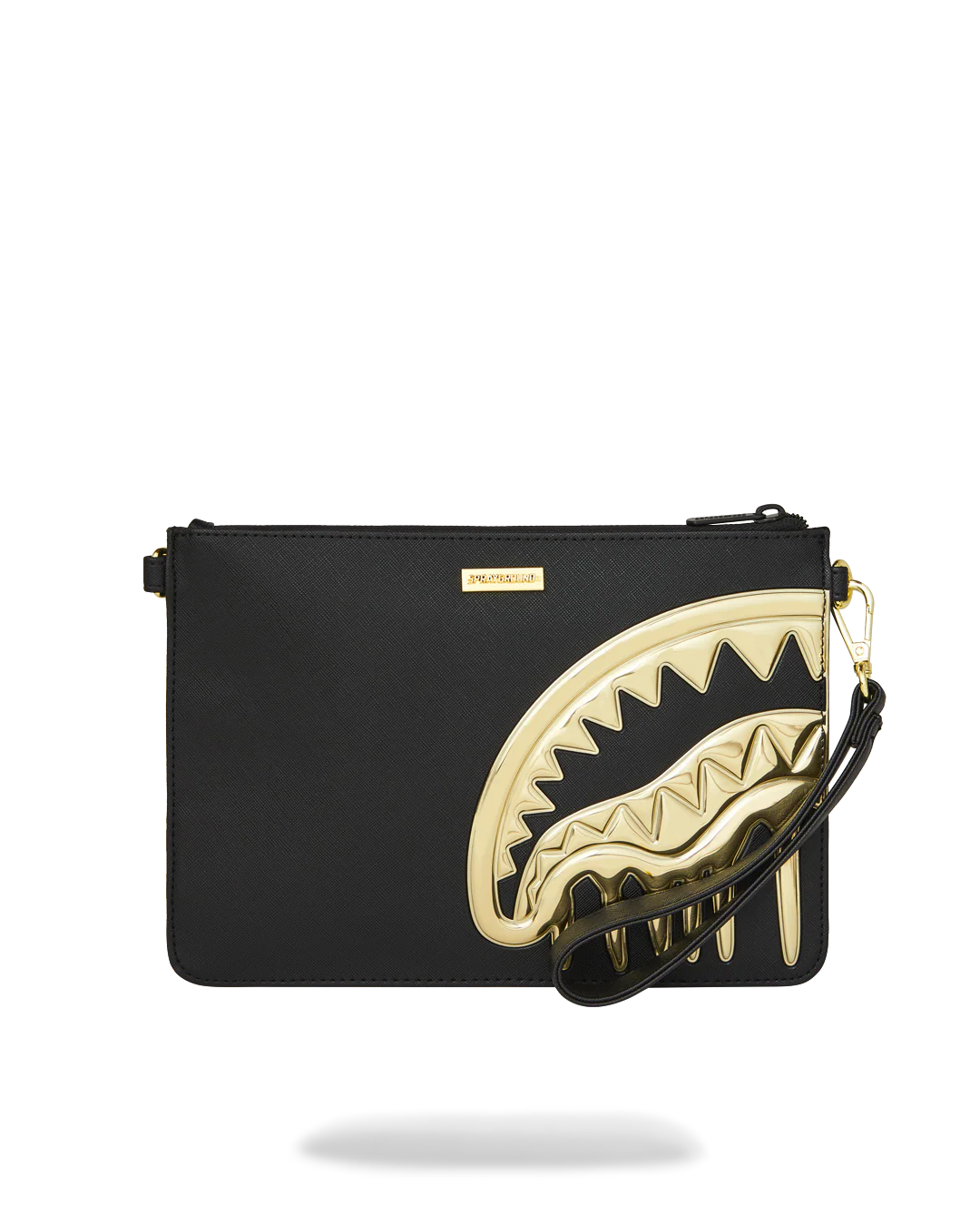 GOLDHEART SHARK DRIP CROSSOVER CLUTCH