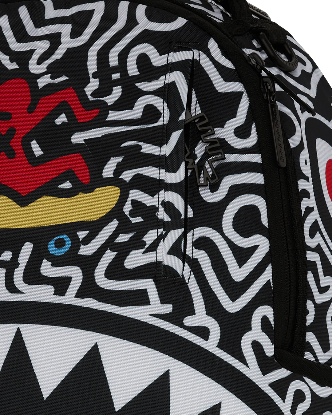 KEITH HARING SKATER SHARK DLXSR BACKPACK